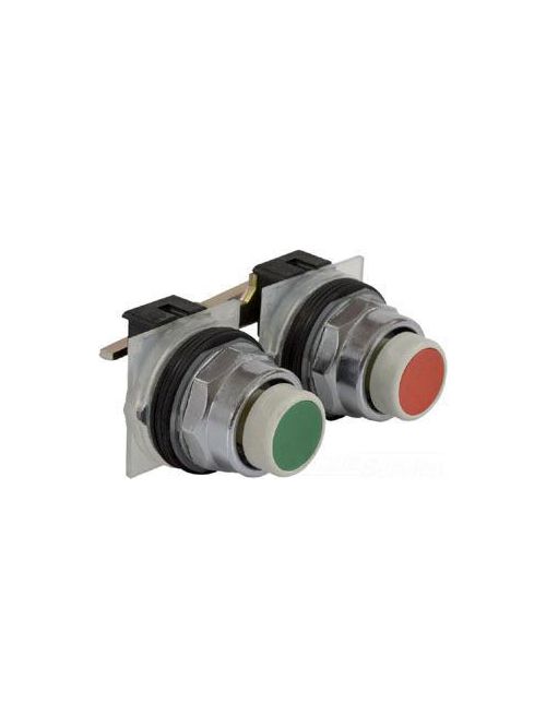 Product image for Square D 9001KR11UR22 30 mm Red Body Maintained Mushroom Push Button Operator