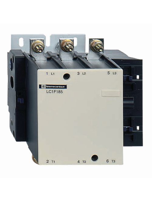 Product image for Square D LC1F185M7 600 VAC 185 Amp 3-Pole 1NO Panel Mount Full Voltage Non-Reversing IEC Contactor