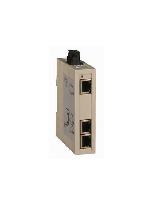 Product image for Square D TCSESU033FN0 24 VDC 2.2 W Ethernet Basic Unmanaged Switch