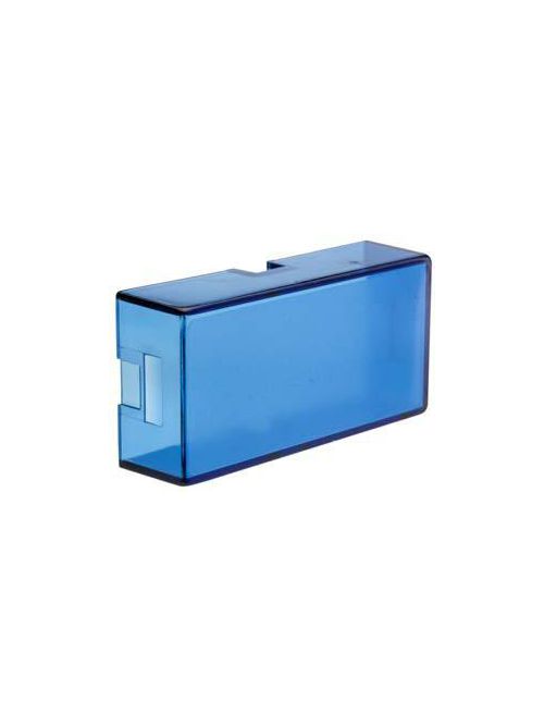 Product image for Square D 9001KXAL2 NEMA 1/2/3/3R/4/12/13 Blue Square 30 mm Push Button Cover