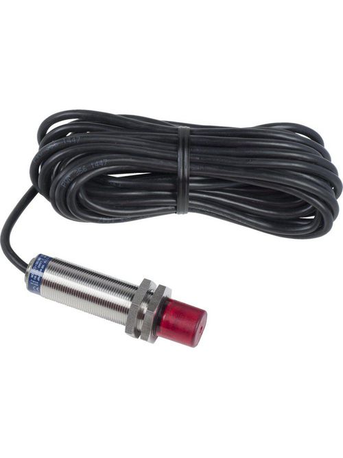 Product image for TES XU2N18PP9AAL5R Photoelectric sensors XU, XU2, thru beam, 12...24 VDC, M18