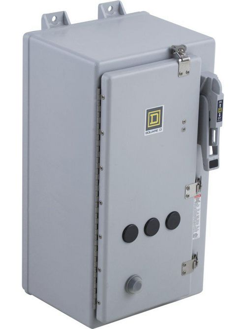 Product image for Square D 8538SBW22V02S 110/120 VAC 3 Hp 3-Pole NEMA 4X Full Voltage Non-Reversing Combination Starter