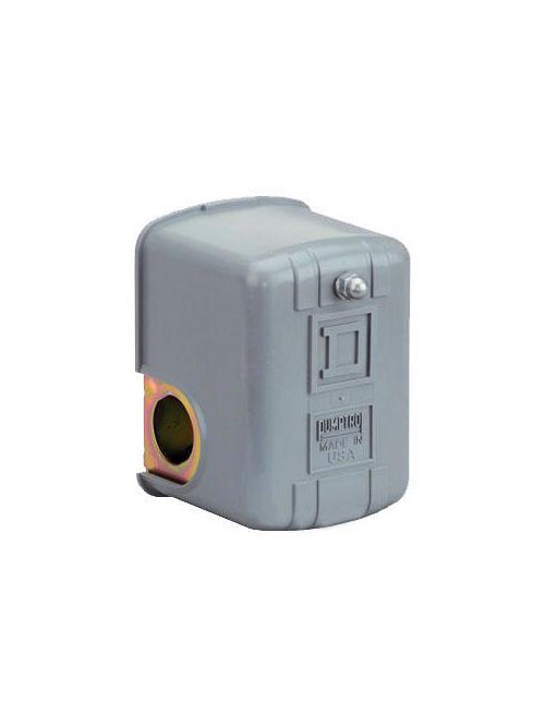 Product image for Square D 9013FHG2S105J25X 600 VAC DPST 40 to 100 PSIG Non-Adjustable Differential Pressure Switch