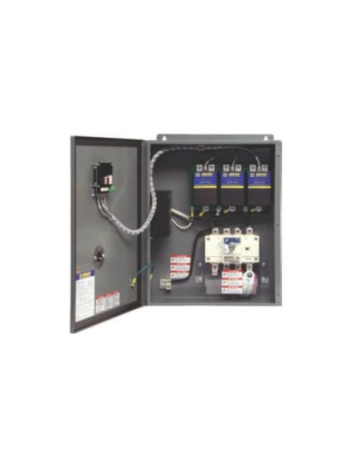 Product image for Square D TVS1EMA48AISWT1 120/240 VAC 480 kA 1-Phase 3-Wire NEMA 3R/12 Modular Surge Protective Device