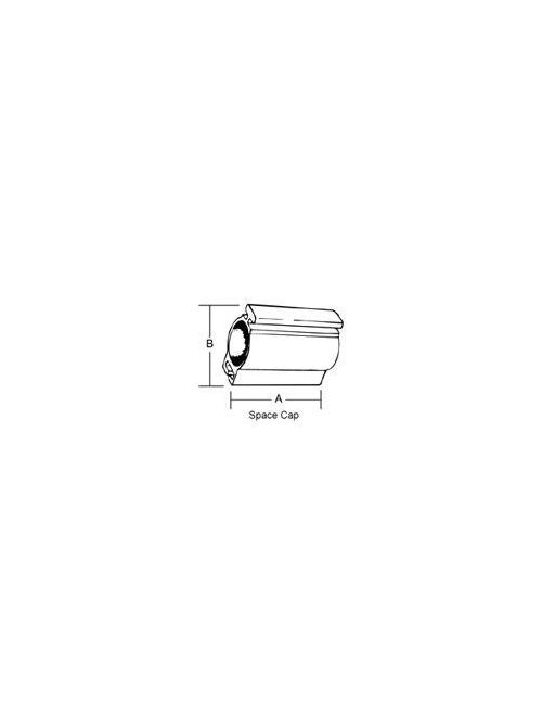SC BR-501 1/2 INCH SPACE CAP,RGD/IM SC BR-501 1/2 INCH SPACE CAP,RGD/IM