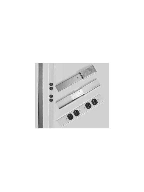 Product image for Pole tele-power aluminium 2-wired box end 15A 12.6'