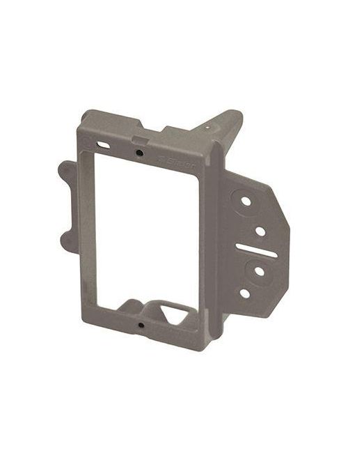 On-Q AC1009-11 2.25 x 3.75 Inch Gray Smooth High Impact Flame Retardant Plastic Face Mount LV Bracket On-Q AC1009-11 2.25 x 3.75 Inch Gray Smooth High Impact Flame Retardant Plastic Face Mount LV Bracket