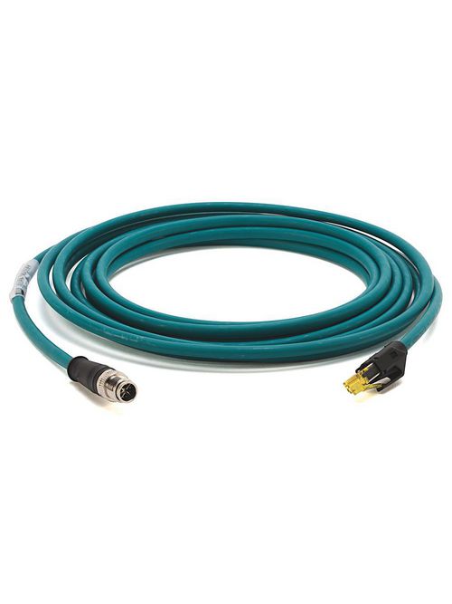 Allen Bradley 1585D-M8UGJM-5 Gigabit Ethernet Media Patch Cord Allen Bradley 1585D-M8UGJM-5 Gigabit Ethernet Media Patch Cord