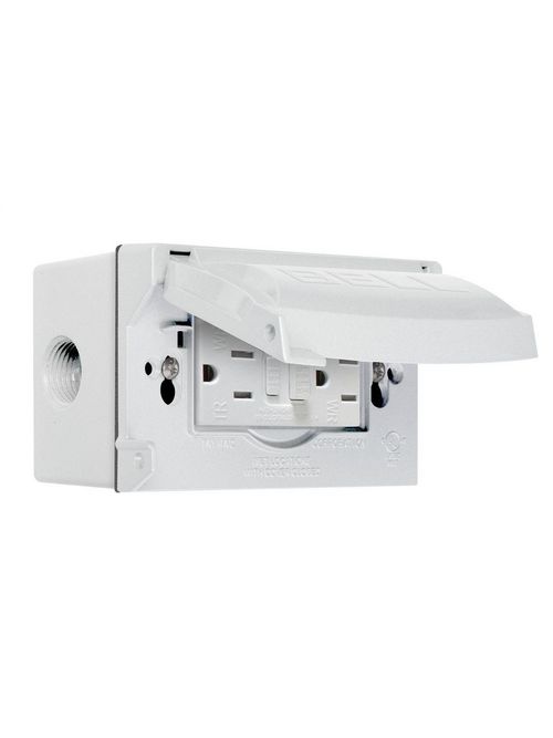 Product image for RACO 5874-6 1G WP BOX / COVER / WRT