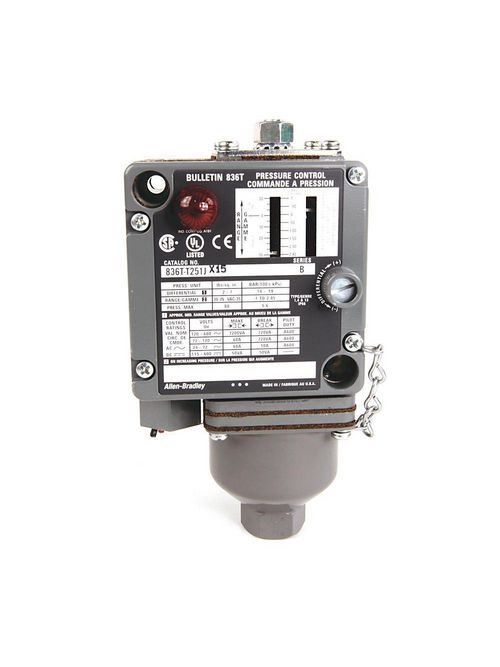 Allen-Bradley 836T-T251JX40 Electromechanical Pressure Control Switch Allen-Bradley 836T-T251JX40 Electromechanical Pressure Control Switch