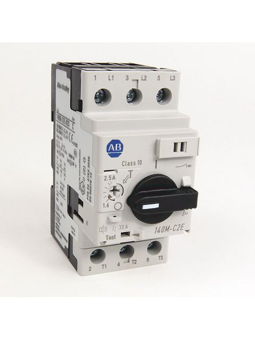 Allen-Bradley 140M-C2E-B63 MPCB 4 - 6.3 Amp Standard Performance Frame Size C Magnetic Trip Allen-Bradley 140M-C2E-B63 MPCB 4 - 6.3 Amp Standard Performance Frame Size C Magnetic Trip