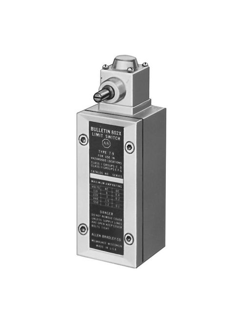 Allen-Bradley 802XR-AF7 Sealed Hazard Locator Limit Switch Allen-Bradley 802XR-AF7 Sealed Hazard Locator Limit Switch