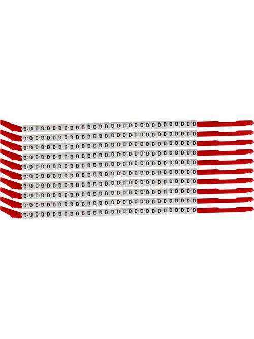 BRADY SCN10-D Wire Mkr,ClipSlv,D,SC BRADY SCN10-D Wire Mkr,ClipSlv,D,SC