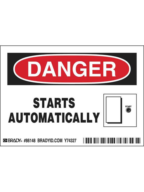 BRADY 86148 EQUIPMENT/OEM LABELS BRADY 86148 EQUIPMENT/OEM LABELS