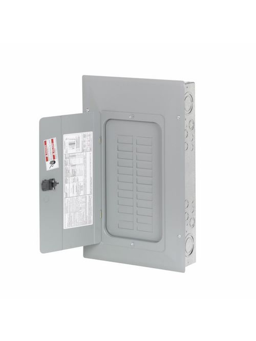 Product image for Eaton Electrical BR2424L125 120/240 VAC 125 Amp 1-Phase 3-Wire 1 Inch Main Lug Load Center