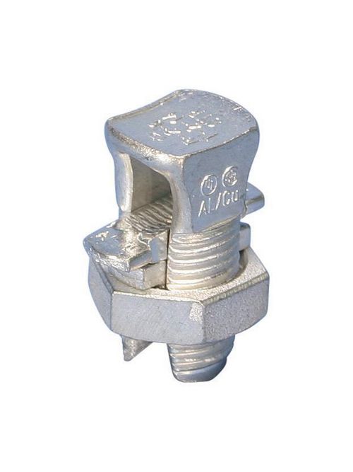 Product image for Erico ESBP2 Split Bolt Connector, Tinned, #8 Solid-#2 Stranded, 10 mm² Stranded-25 mm² Stranded