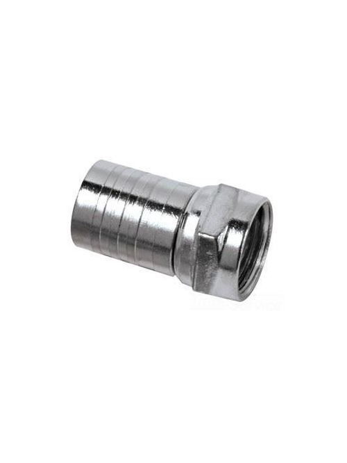 Product image for Greenlee 45321 Quad Shield Coaxial Crimp F Connector