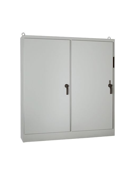 Hoffman A72XM3EQ18FTC 72.12 x 99.5 x 18.12 Inch White Steel NEMA 12 3-Door Free Stand Disconnect Enclosure Hoffman A72XM3EQ18FTC 72.12 x 99.5 x 18.12 Inch White Steel NEMA 12 3-Door Free Stand Disconnect Enclosure