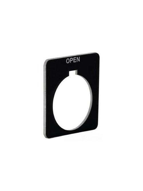Product image for Square D 9001KN109BP 30 mm Push Button Legend Plate
