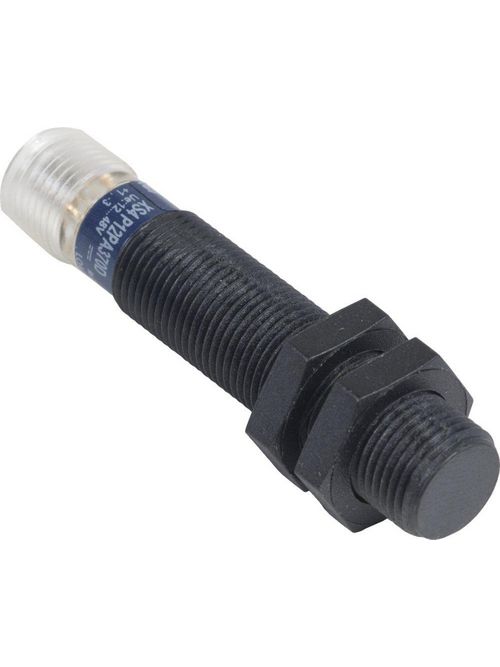 Product image for TES XS4P12PA370D Inductive proximity sensors XS, inductive sensor XS4 M12, L61mm, PPS, Sn4mm, 12...48 VDC, M12