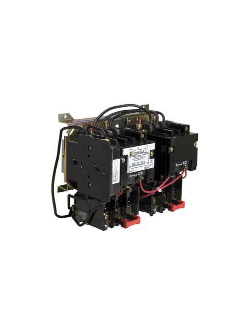 Product image for Square D 8810SCG3V02S 110/120 VAC 27 Amp 7.5 Hp 3-Phase 4-Pole NEMA 1 2-Speed Non-Reversing Magnetic Starter