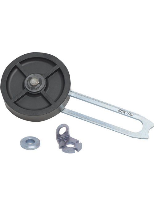 Product image for TES ZCKY49 Limit switch lever, Limit switches XC Standard, ZCKY, elastomer roller ? 50 mm variable length