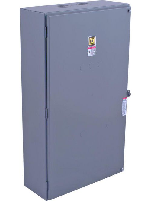 Product image for Square D 8903SVG62V02 110/120 VAC 200 Amp 3-Pole NEMA 1 Electrically Held Combination Lighting Contactor