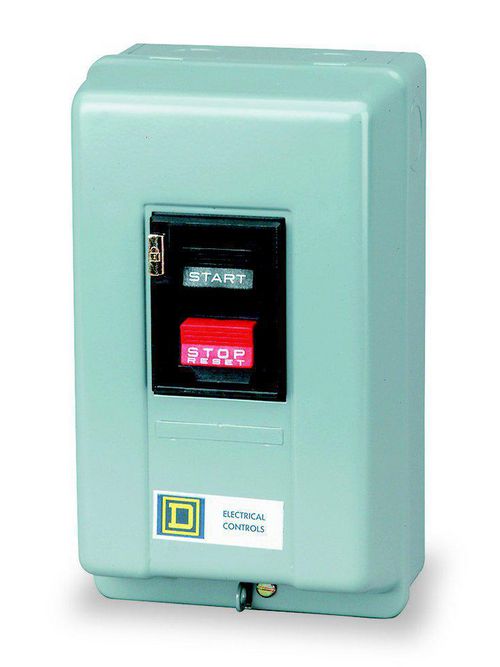 Product image for Square D 2510MBG1V02P11 230 VAC 18 Amp 2 Hp 2-Pole NEMA 1 Surface Mount Non-Reversing Manual Starter