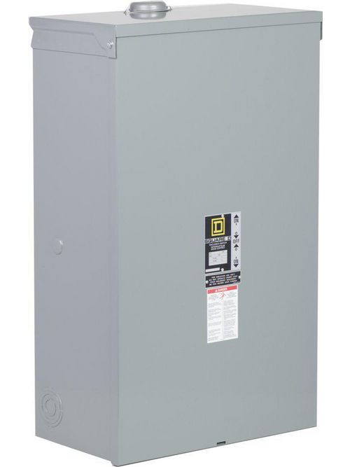 Product image for Square D C82344RB 600 VAC 250 VDC 200 Amp 3-Pole NEMA 3R Non-Fusible Double Throw Safety Switch