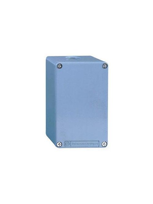 Product image for Square D XAPM44 80 x 220 mm Blue Base/Lid Die-Cast Zinc Alloy Push Button Enclosure