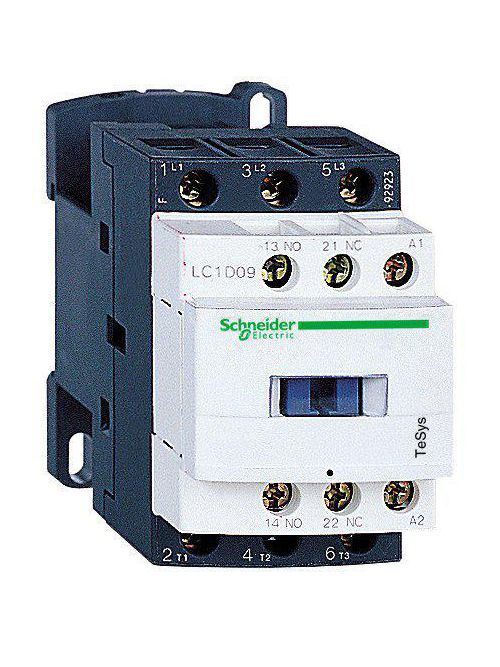Product image for Square D LC1D096M7 600 VAC 9 Amp 3-Pole 1NO 1NC Screw Terminal Full Voltage Non-Reversing IEC Contactor