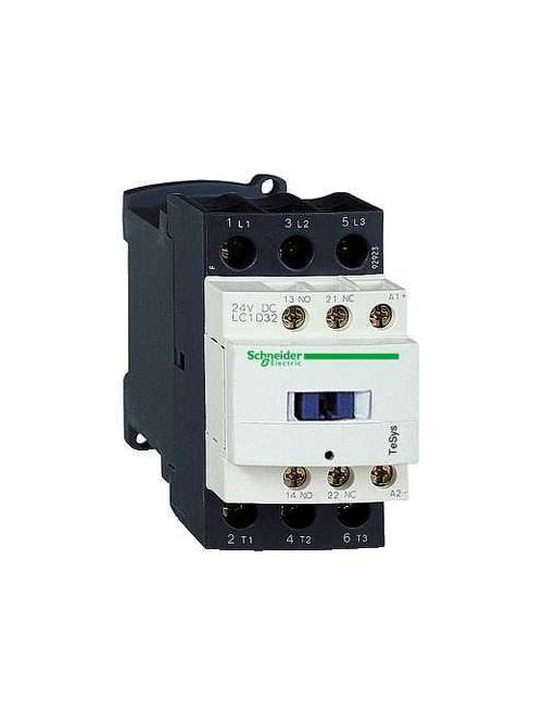 Product image for Square D LC1D25FD 600 VAC 25 Amp 3-Pole 1NO 1NC Screw Terminal Full Voltage Non-Reversing IEC Contactor