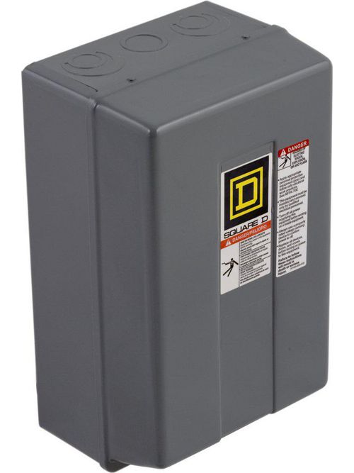 Product image for Square D 8903SPG11V06 440/480 VAC 60 Amp 3-Pole NEMA 1 Mechanically Held Lighting Contactor