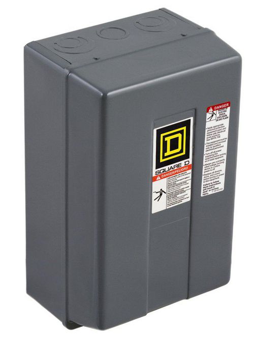 Product image for Square D 8903LG40V02G11 110/120 VAC 30 Amp 4-Pole NEMA 1 Electrically Held Lighting Contactor
