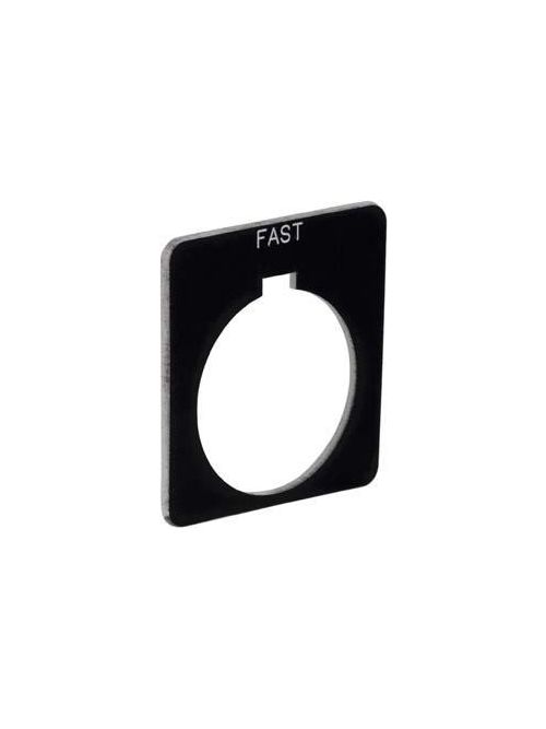 Product image for Square D 9001KN212BP 30 mm Push Button Legend Plate