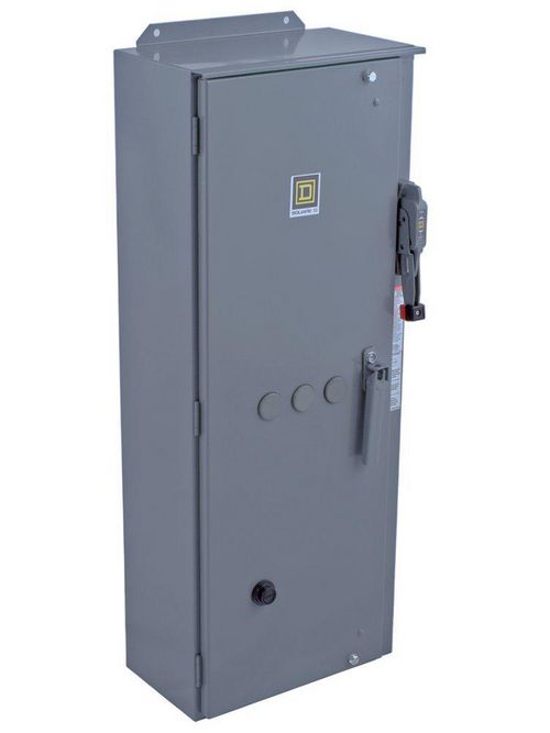 Product image for Square D 8538SFA21V02S 110/120 VAC 100 Hp 3-Pole NEMA 12 Full Voltage Non-Reversing Combination Starter