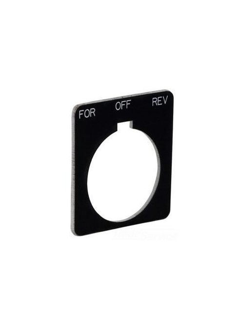 Product image for Square D 9001KN759SP 30 mm Push Button Legend Plate