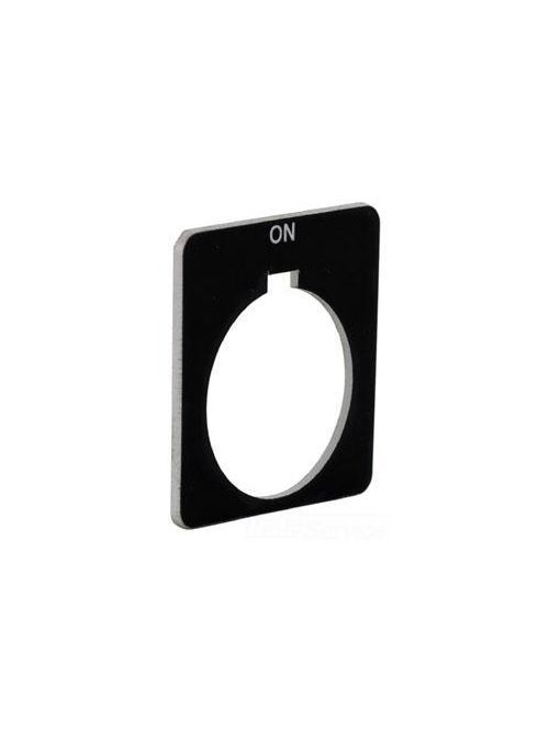 Product image for Square D 9001KN703BP 30 mm Push Button Legend Plate