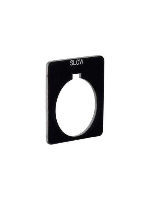 Product image for Square D 9001KN213BP 30 mm Push Button Legend Plate