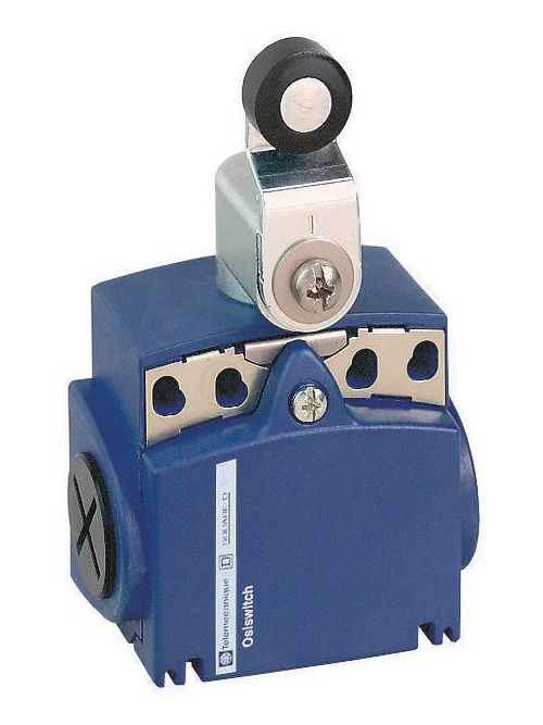 Product image for TES XCKT2118G11 Limit switch, Limit switches XC Standard, XCKT, thermoplastic roller lever, 1NC+1 NO, snap, Pg11