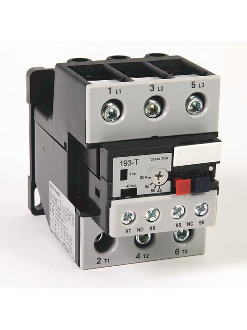 Allen-Bradley 193-T1DC60 45-60 Amp IEC Bimetallic Overload Relay Allen-Bradley 193-T1DC60 45-60 Amp IEC Bimetallic Overload Relay