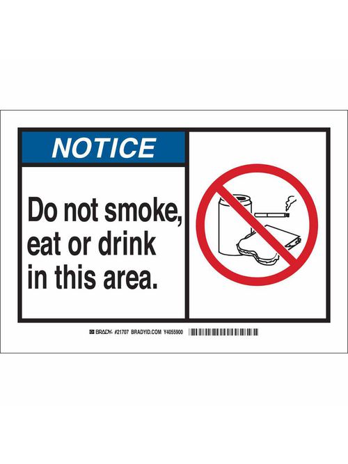 Brady 21707 B401 7 x 10 Inch ANSI Black/Blue/Red/White "do Not" Sign Brady 21707 B401 7 x 10 Inch ANSI Black/Blue/Red/White "do Not" Sign