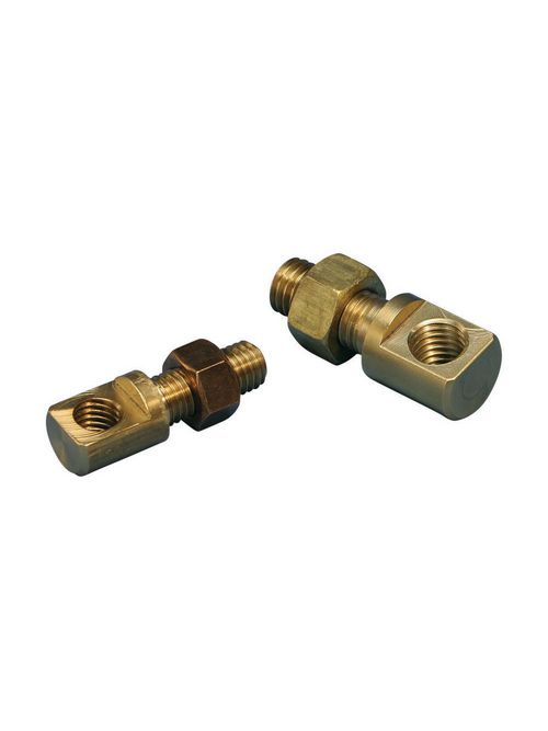 Product image for Erico LPC29612 Right Angle Extension Adaptor, Copper, 1/2 UNC, 1/2 UNC