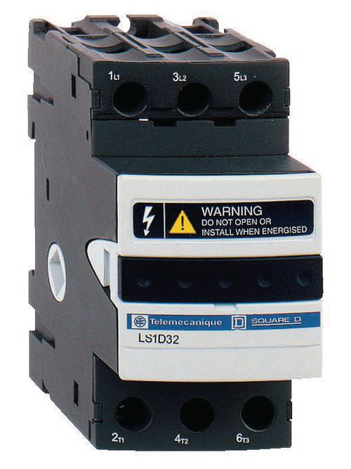 Product image for Square D LS1D32 10 x 38 mm 32 Amp 690 Volt 3-Pole Class AM/GG Screw Clamp Terminal Fuse Holder