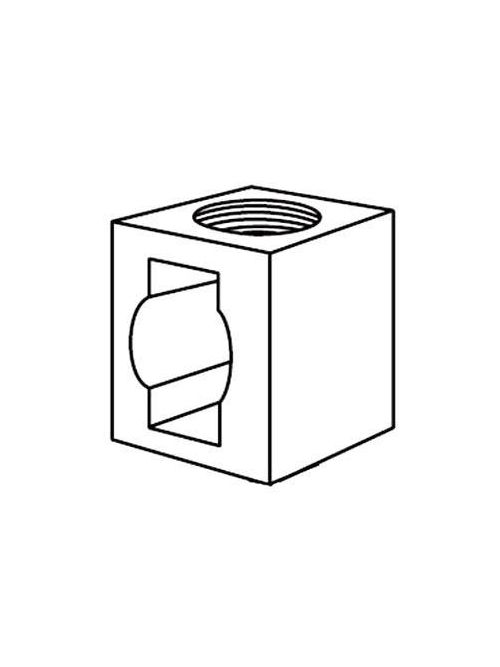 Product image for Square D CU100FA 14 to 1 AWG Copper Circuit Breaker Mechanical Lug Kit
