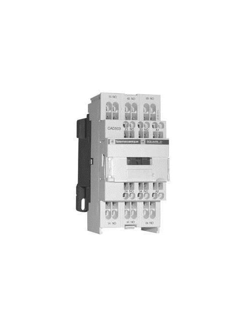 Product image for Square D CAD503BD 24 VDC 10 Amp 5-Pole 5NO IEC Control Relay