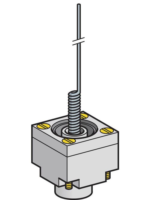 Product image for TES ZCKE066 Limit switch head, Limit switches XC Standard, ZCKE, cat's whisker, -40 ?C