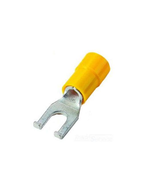 Thomas & Betts KV10-10FF-D #10 12-10 AWG Vinyl Flanged Fork Thomas & Betts KV10-10FF-D #10 12-10 AWG Vinyl Flanged Fork