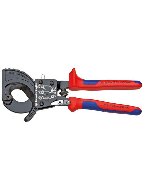 Product image for KNIPEX 95-31-250-SBA 10IN RTCH CBL CTR