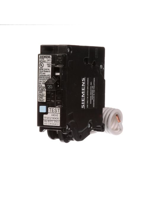 Product image for S-A Q120DFP BRKR QFGA2 AFCI/GFCI 1P